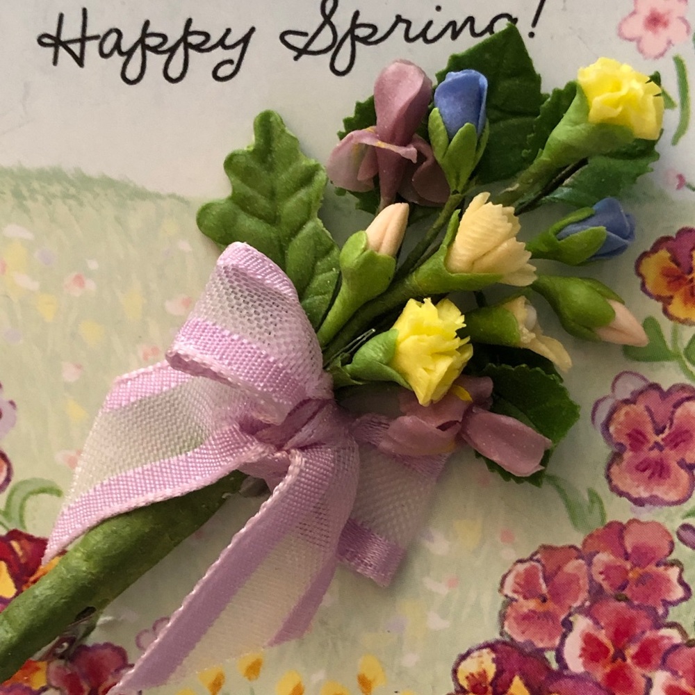 Hallmark brand clay pin